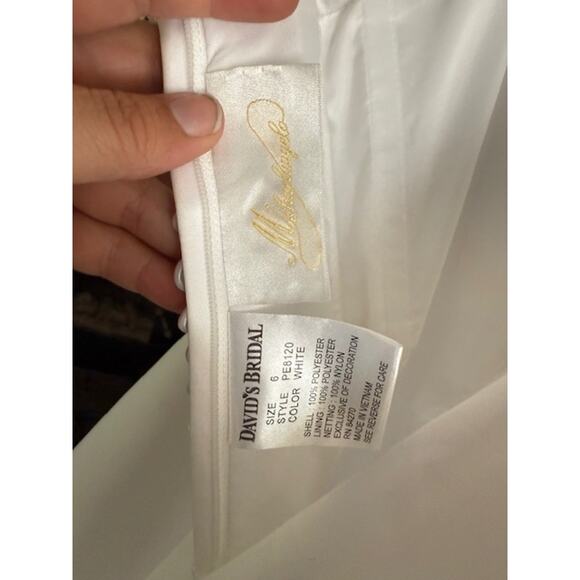 MICHAELANGELO WEDDING DRESS SIZE 6 - Picture 4 of 4